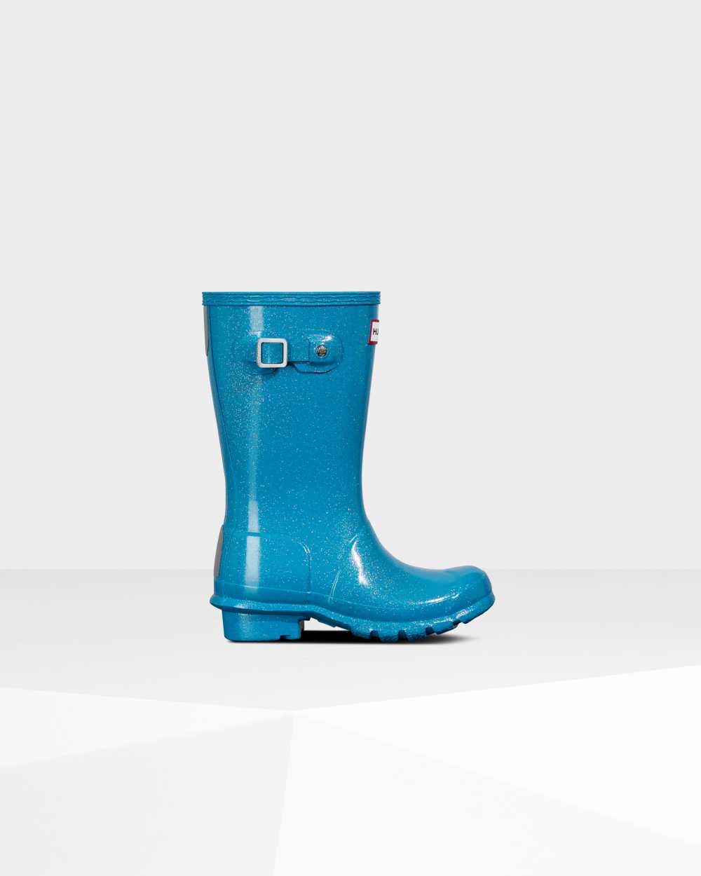 Botas De Agua Niños - Hunter Original Big Starcloud Azules - ZAENFC-306 - Azules